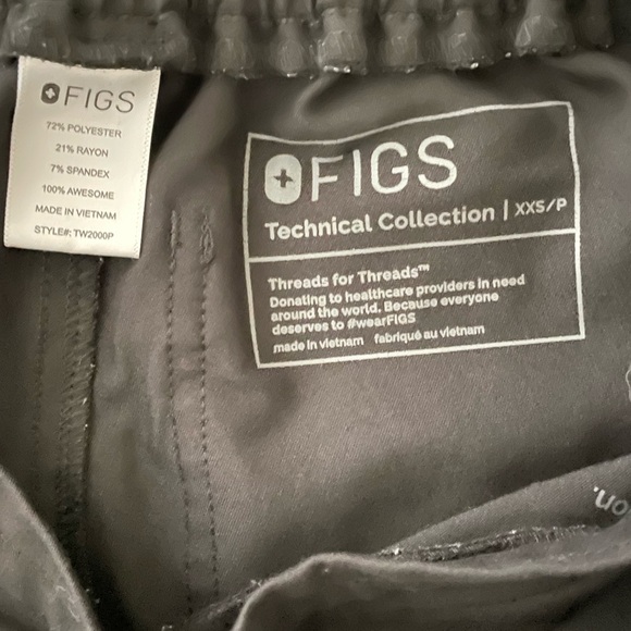 Figs Yola skinny scrub pants XXSP - Picture 3 of 5